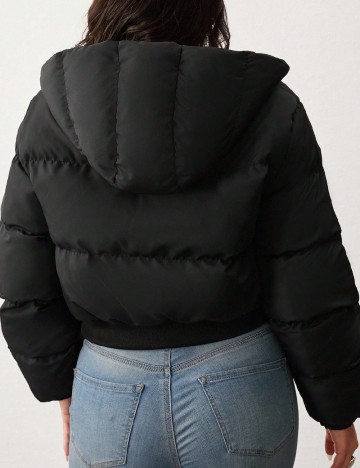 Geaca SHEIN CURVE, negru
