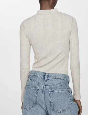 Bluza Mango, gri