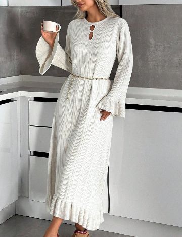 Rochie lunga SHEIN, alb