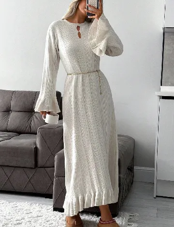 Rochie lunga SHEIN, alb