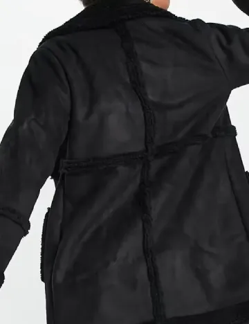 Palton Threadbare, negru