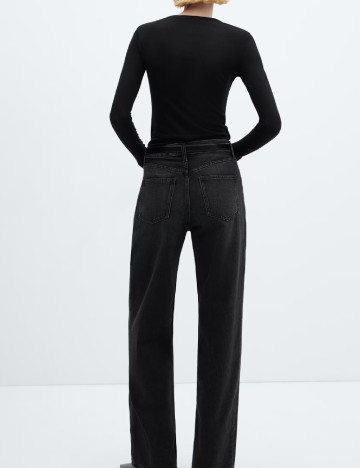 Bluza Mango, negru