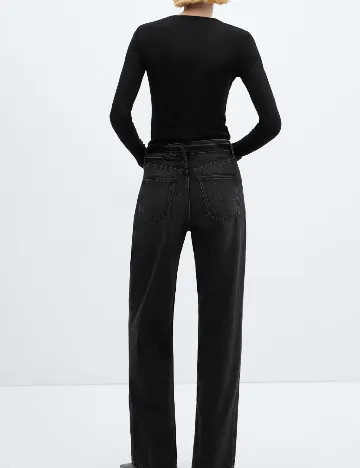 Bluza Mango, negru