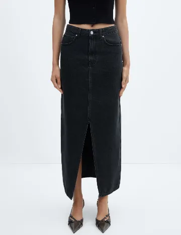 Fusta Mango, negru