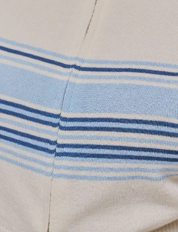 Compleu Musera, alb/albastru