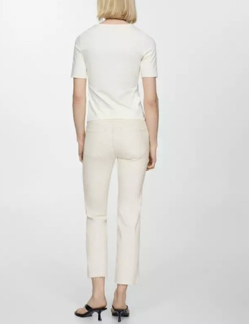 Blugi Mango, crem