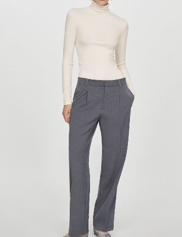 Bluza Mango, crem