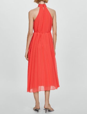 Rochie medie Mango, corai