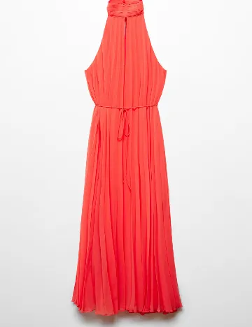Rochie medie Mango, corai