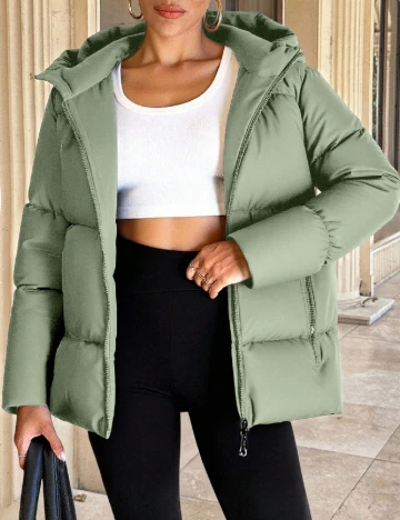 Geaca SHEIN, verde