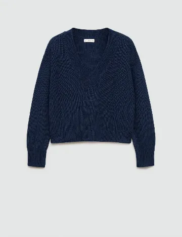 Pulover Mango, bleumarin