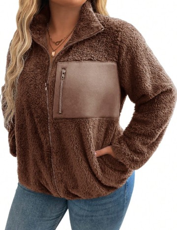Jacheta SHEIN CURVE, maro
