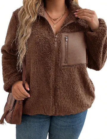 Jacheta SHEIN CURVE, maro