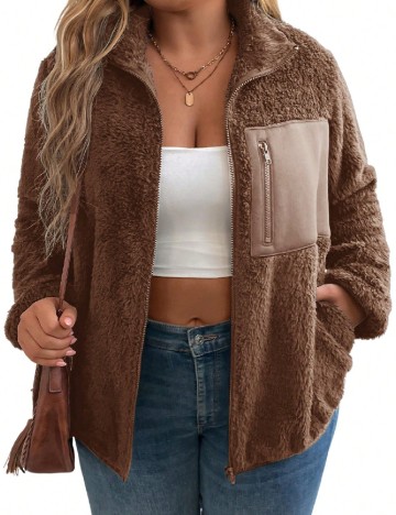 Jacheta SHEIN CURVE, maro