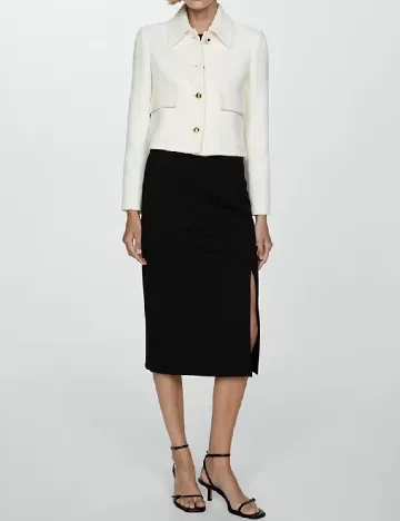 Fusta Mango, negru