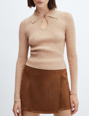 Bluza Mango, maro