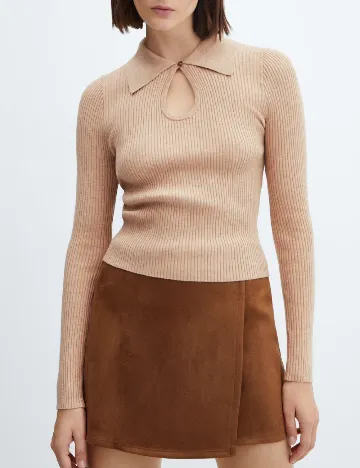 Bluza Mango, maro