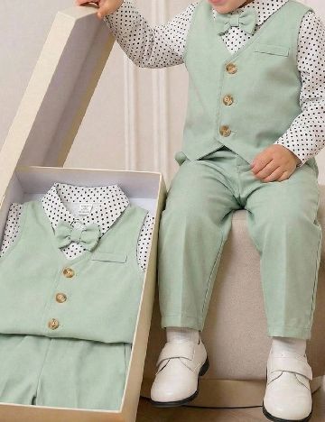 Compleu Shein Kids, verde