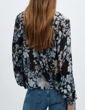 Camasa Mango, floral print