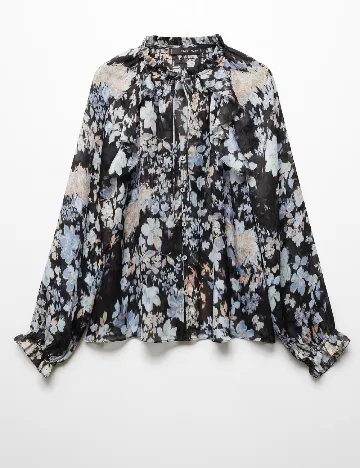 Camasa Mango, floral print