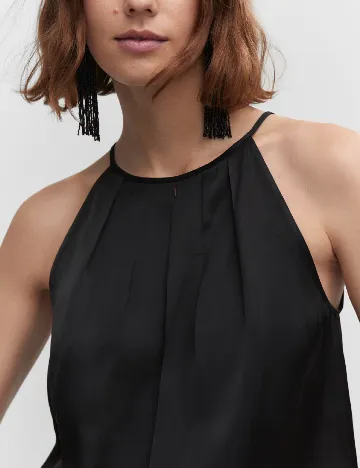 Top Mango, negru