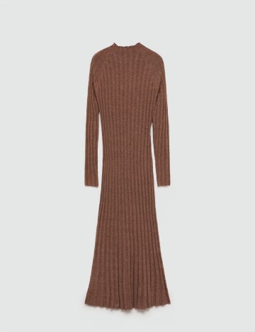 Rochie medie Mango, maro