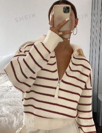 Bluza SHEIN, ecru