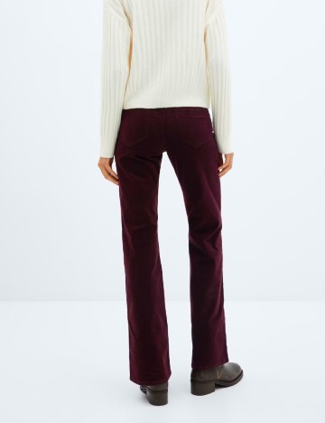 Pantaloni Mango, grena