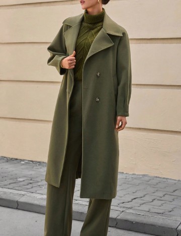 Palton SHEIN, verde
