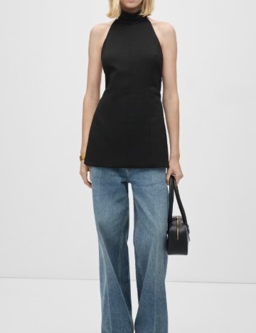 Top Mango, negru