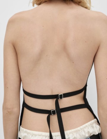 Top Mango, negru