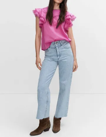 Bluza Mango, mov