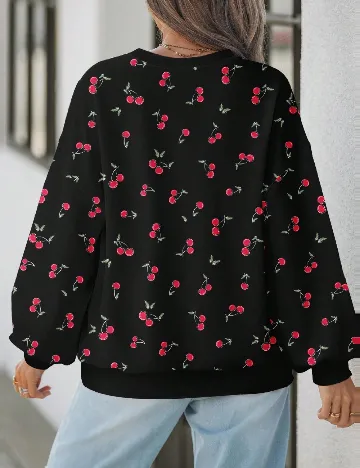 Bluza SHEIN CURVE, negru