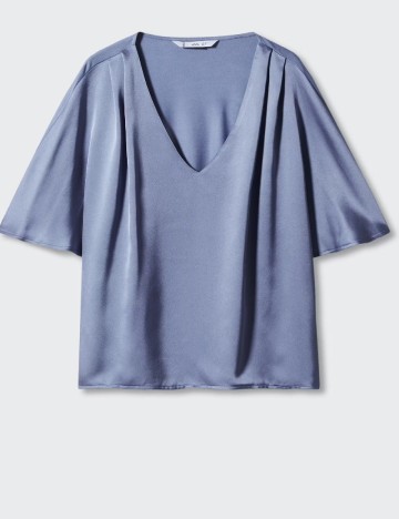 Bluza Mango, albastru