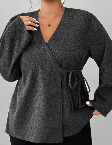 Jacheta Dazy Plus Size, gri