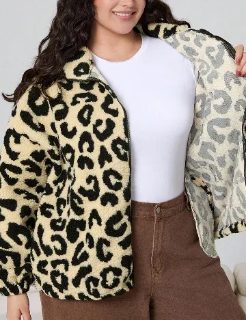Jacheta SHEIN CURVE, animal print