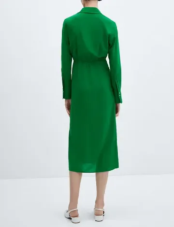 Rochie medie Mango, verde
