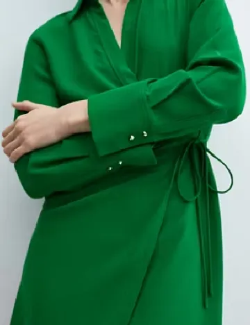 Rochie medie Mango, verde