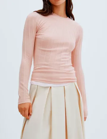 Bluza Mango, roz