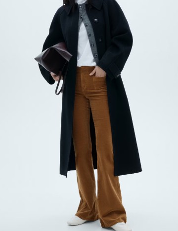 Pantaloni Mango, maro
