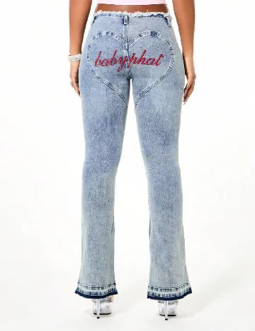 Blugi Baby Phat, albastru