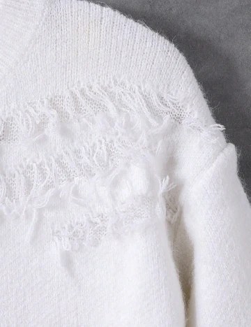 Bluza Shein Kids, alb