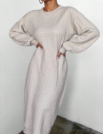 Rochie medie SHEIN, gri