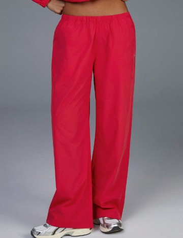 Pantaloni SHEIN, rosu