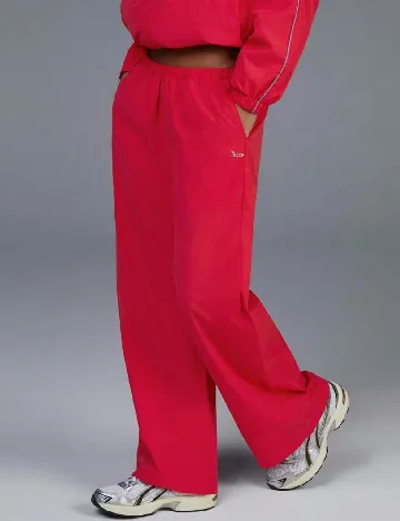 Pantaloni SHEIN, rosu