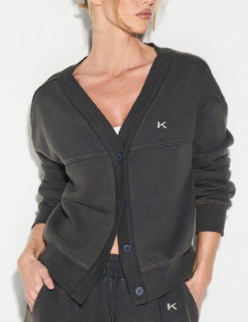 Cardigan KIZN, negru