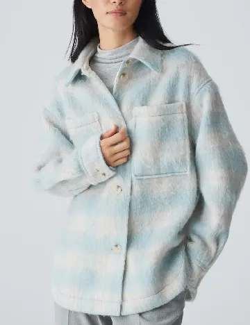Jacheta Oversize Opus, albastru