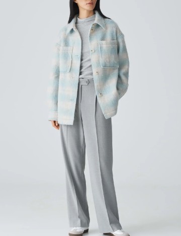 Jacheta Oversize Opus, albastru