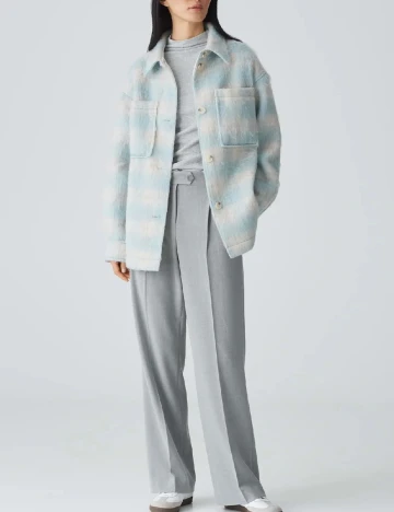Jacheta Oversize Opus, albastru