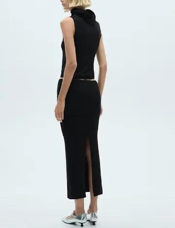 Top Mango, negru